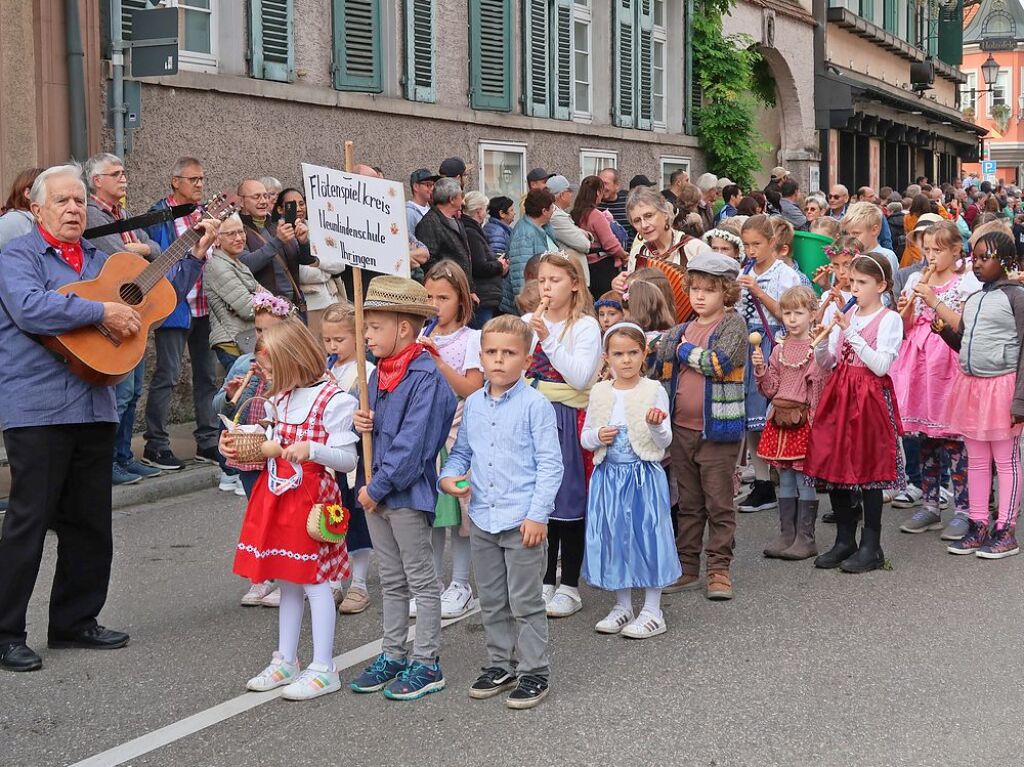 Das Erntedankfest gebhrend feiern, ist fr Winzer und Landwirte in Ihringen seit Jahrzehnten guter Brauch.