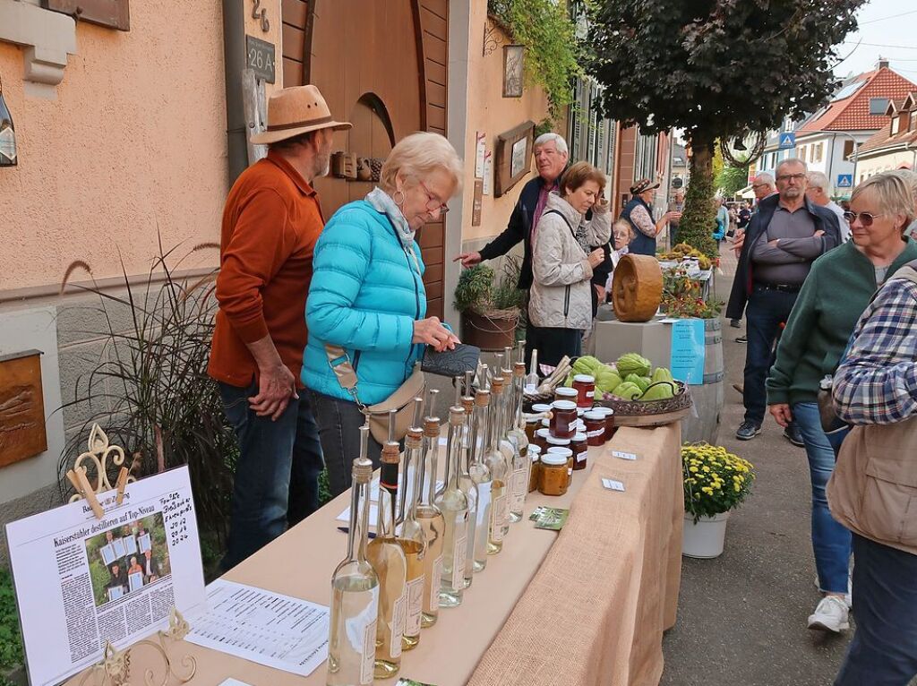 Das Erntedankfest gebhrend feiern, ist fr Winzer und Landwirte in Ihringen seit Jahrzehnten guter Brauch.