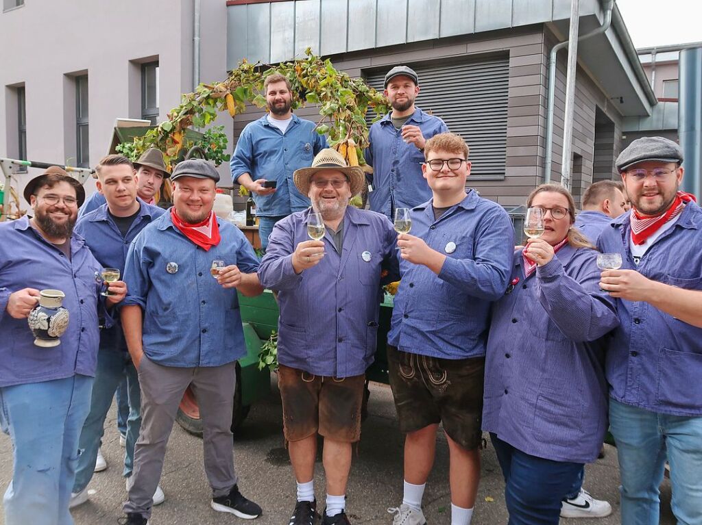 Das Erntedankfest gebhrend feiern, ist fr Winzer und Landwirte in Ihringen seit Jahrzehnten guter Brauch.