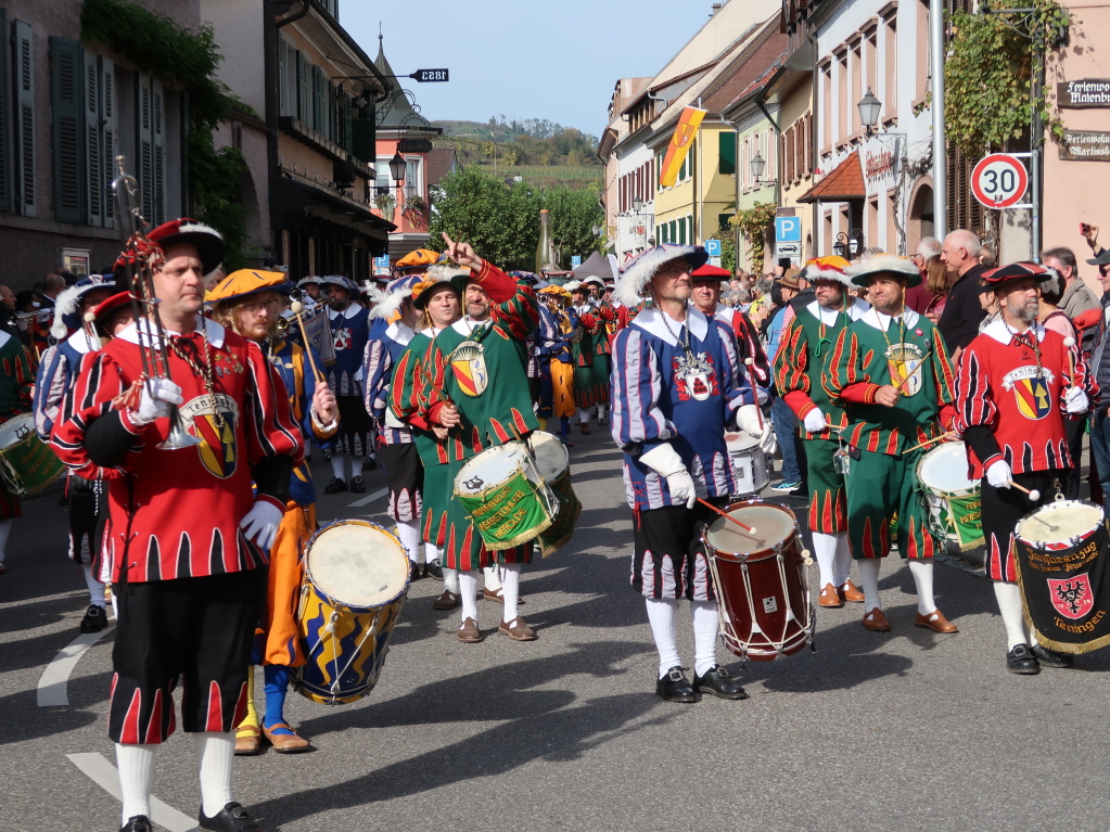 Das Erntedankfest gebhrend feiern, ist fr Winzer und Landwirte in Ihringen seit Jahrzehnten guter Brauch.