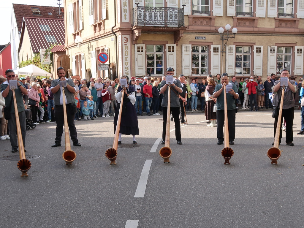 Das Erntedankfest gebhrend feiern, ist fr Winzer und Landwirte in Ihringen seit Jahrzehnten guter Brauch.