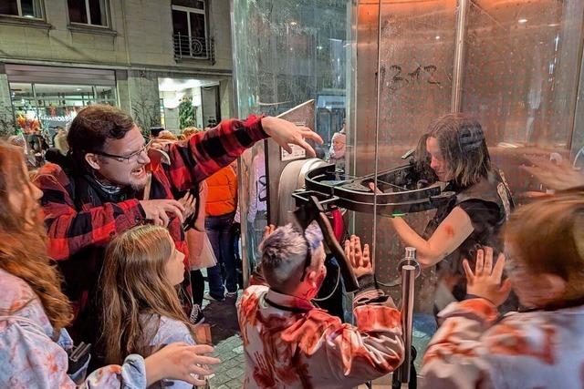 Der 13. Zombie Walk durch Basel war fr Lebende wie Untote ein Spa