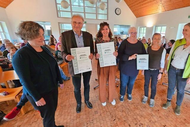 Der Adelsberger Kindergarten ist nachweislich naturnah