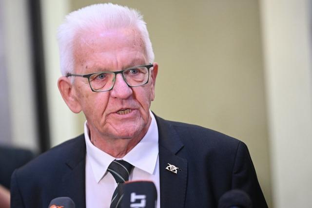 Ministerprsident Kretschmann zu Flchtlingsdebatte: "Wir sind am Limit"