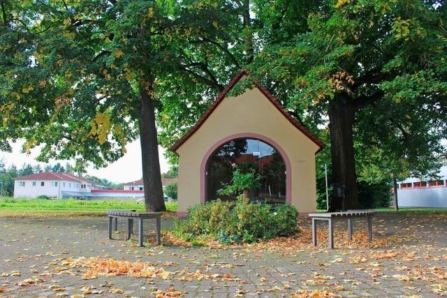 Die Schcherkapelle in Ehrenstetten ist ein Ort der Andacht