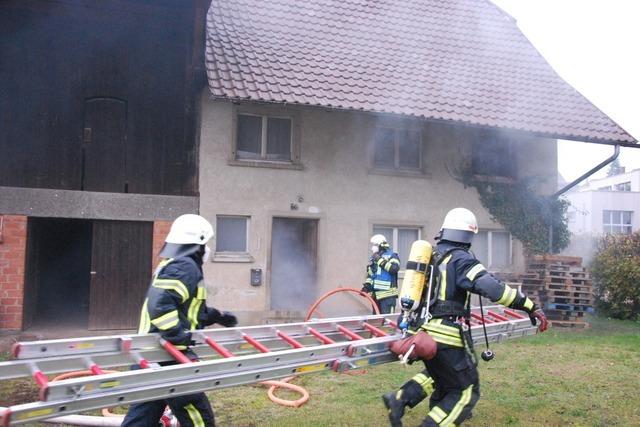 Feuerwehrgertehaus in Buchholz in Kombi-Bauweise – Holz allein wre zu teuer