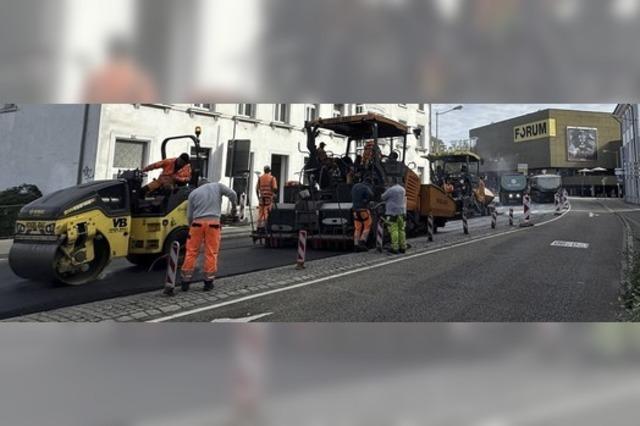 Es geht voran am Stadtbuckel