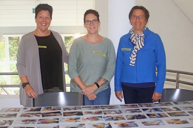 Nicole Brutschin, Kathrin Maurer und M...mstag fr Angehrige Demenzerkrankten.  | Foto: Yvonne Rnzi