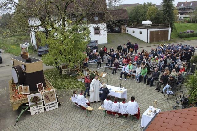 Freiluftgottesdienst und Hammellauf