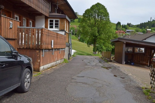 Ein Sanierungsfall:  die Hohfelsstrae in Muggenbrunn  | Foto: Ulrike Jger