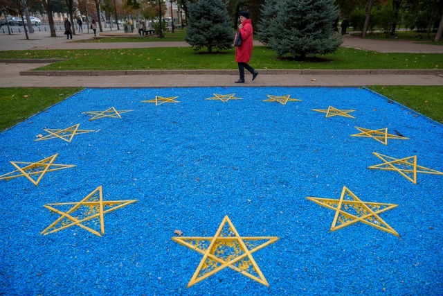 Zukunft in der EU? Moldau ist EU-Beitrittskandidat.  | Foto: Vadim Ghirda/AP