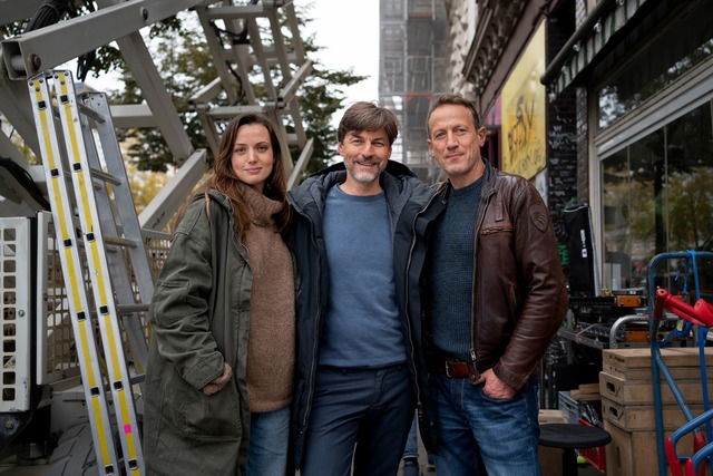 Die Schauspielerin Gaite Jansen, Regis...rl&auml;ndische "Tatort"-Koproduktion.  | Foto: Georges Pauly/NDR/dpa