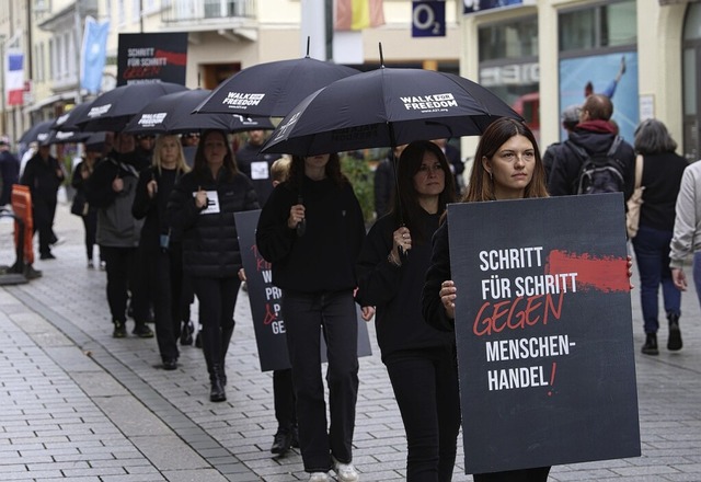 Der jhrliche &#8222;Walk For Freedom&#8220; richtet sich gegen Menschenhandel.  | Foto: Offene Tr Kirche