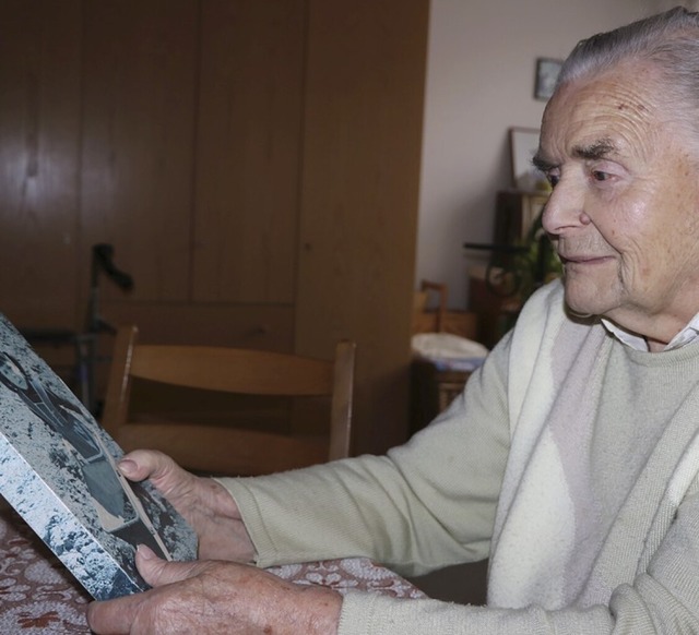 Luise Frderer erinnert sich gerne an ...reinst in ein Kloster eingetreten war.  | Foto: Martha Weishaar