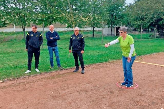 Bad Bellinger Spieler wollen grenzbergreifendes Boule weiter frdern - und bekommen eine neue Bahn