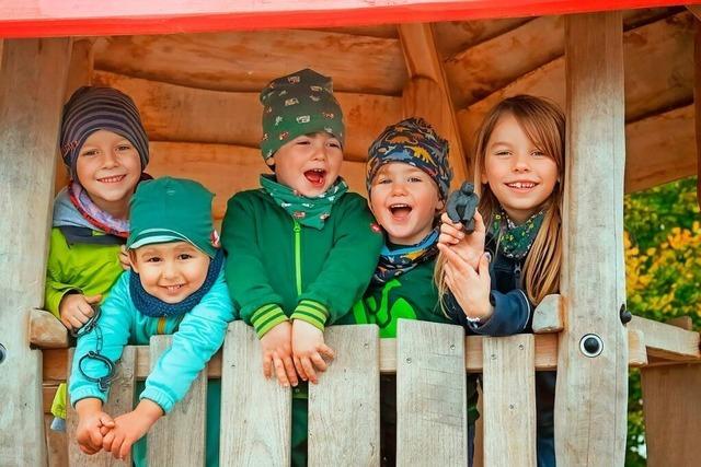 Das ganze Dorf legt Hand an fr den Abenteuerspielplatz in Holzschlag