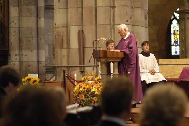 Trauer in Freiburg um Alt-Dompfarrer Erich Wittner