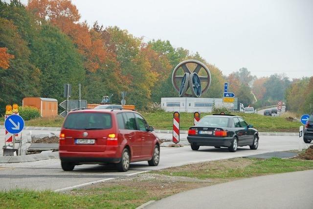 L114: Ab Rohrlache bis Teningen wird die Strae gesperrt