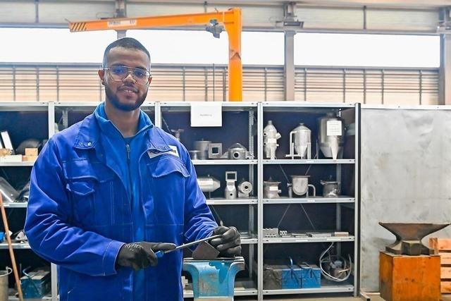 Fr seine Ausbildung ist Amine Feth aus Marokko nach Lahr gekommen