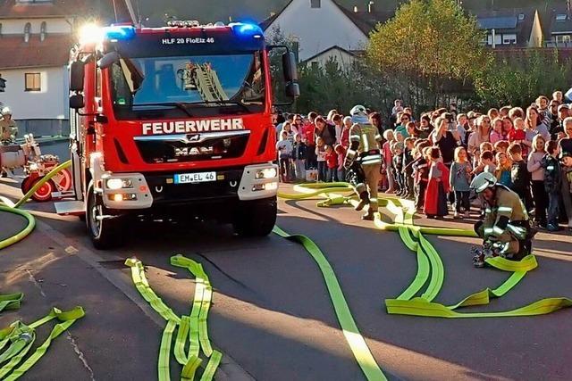 Nach 15 Minuten waren alle Vermissten in Elzach gerettet