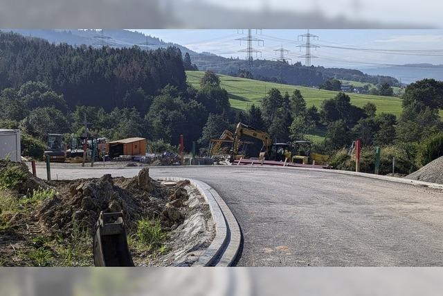 Arbeiten im Baugebiet Hlzle-Hungerrain kommen voran