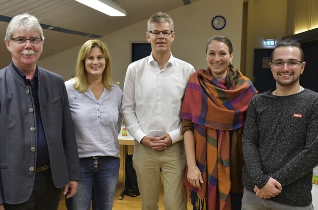 Die neu gewhlte Vorstandschaft des CD...er, Maike Mazurkiewicz und Luka Kempf   | Foto: Heinz und Monika Vollmar