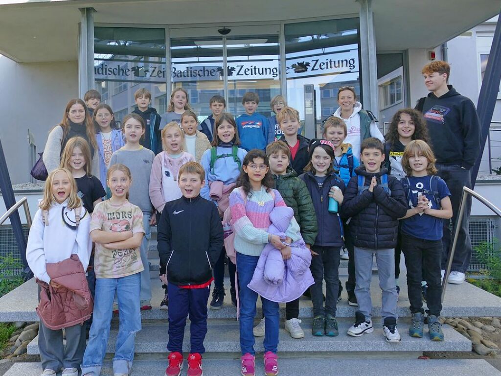 Klasse 4a der Turnseeschule Freiburg