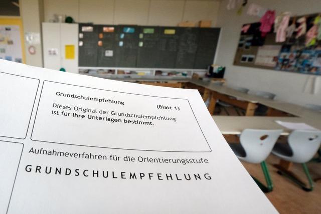 Was ndert sich bei der Grundschulempfehlung?