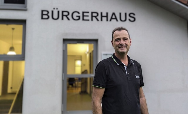 Ralf Gersbach ist seit langem Ortschaf...nd Gemeinderat fr die Freien Whler.   | Foto: Julia Becker