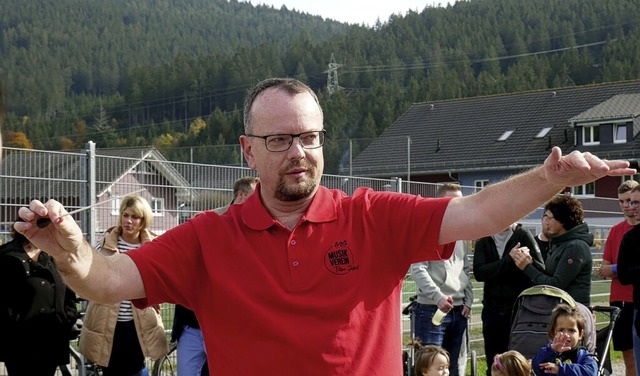 Harald Schilling ist der neue Dirigent des Musikvereins Titisee-Jostal.  | Foto: Eva Korinth