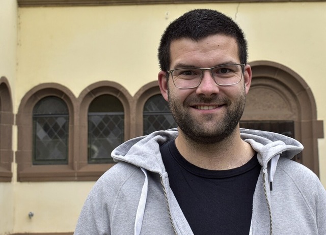 Hans-Christian Benner ist der neue Gem...gelischen Kirchengemeinde Friesenheim   | Foto: Walter Holtfoth