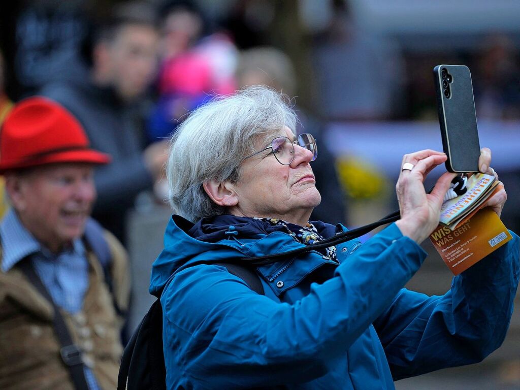 Unzhlige Fotos werden seit Samstag in der Innenstadt gemacht.