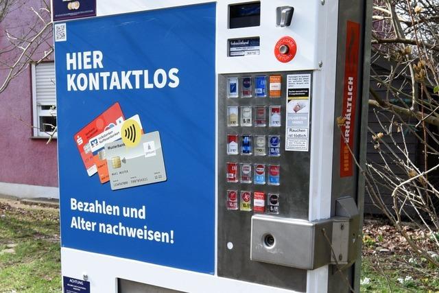 Zigarettenautomat am Elzdamm in Emmendingen gesprengt