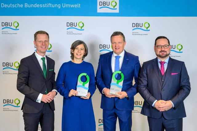 Der Deutsche Umweltpreis der DBU geht ...U-Kuratoriumsvorsitzenden Kai Niebert.  | Foto: Peter Himsel (dpa)