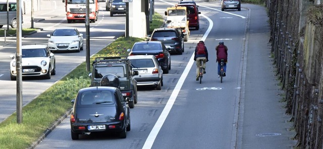 Der Radweg am Schlobergring (Archivbild)  | Foto: Michael Bamberger