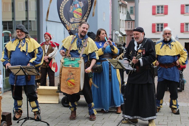 Immer gern gesehene Gste: die mittela...22;Skadefryd&#8220; von Bad Sckingen.  | Foto: Marianne Bader