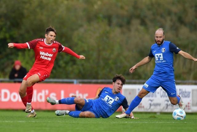 Der SC Lahr verliert trotz besserer Leistung mit 0:2  beim FC Auggen