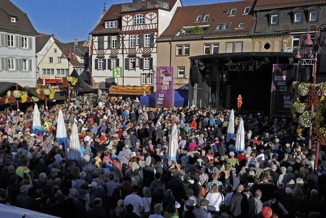 Wegbereiter der Chrysanthema in Lahr werden beim Jubilum geehrt