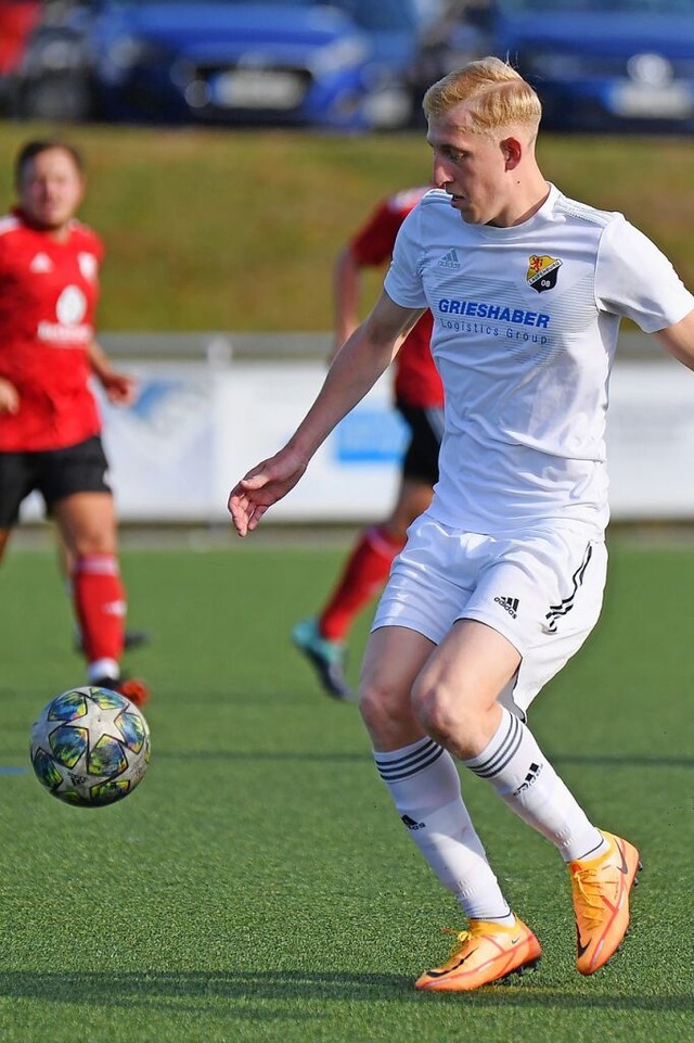 Erster Saisontreffer: Benedikt Illmann vom SV 08 Laufenburg  | Foto: Achim Keller