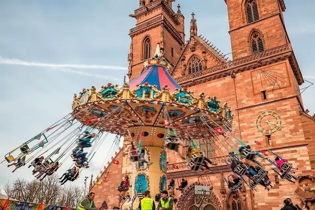 Die Herbstmesse in Basel ist schon bei ihrer Erffnung gut besucht