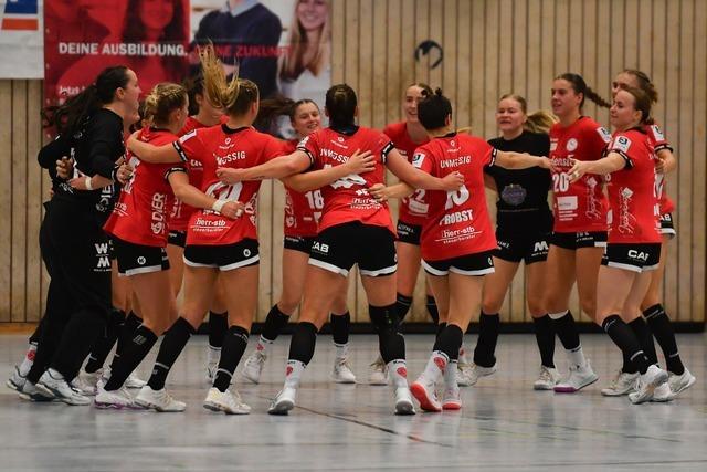 Die Handballerinnen der HSG Freiburg sind in der dritten Liga zur richtigen Zeit am richtigen Ort