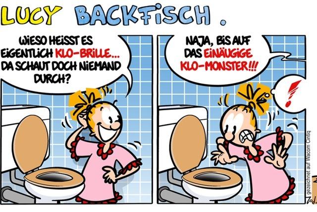 Lucy Backfisch: Das einugige Klo-Monster!!!