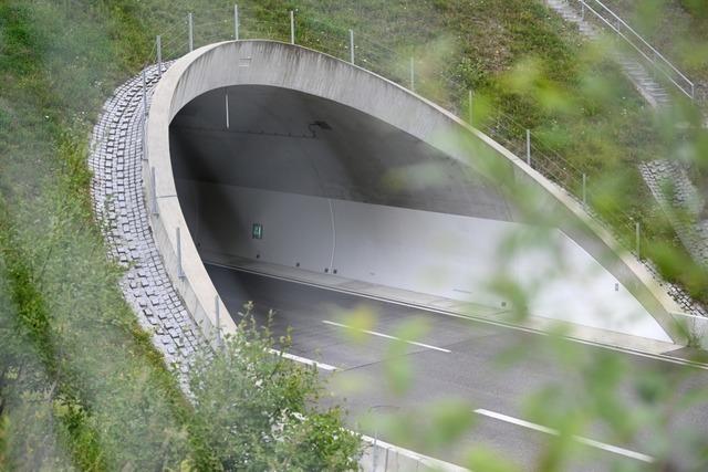 A98 bei Rheinfelden: Herrschaftsbucktunnel wird nachts gesperrt