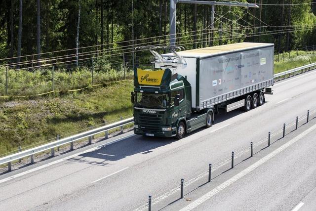 Die Idee der Oberleitungen fr Lkw hat in Deutschland keine Zukunft