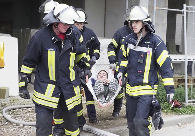 Die bungsaufgabe fr die Ettenheimer ...lst hat, wurde erfolgreich geborgen.   | Foto: Michael Haberer