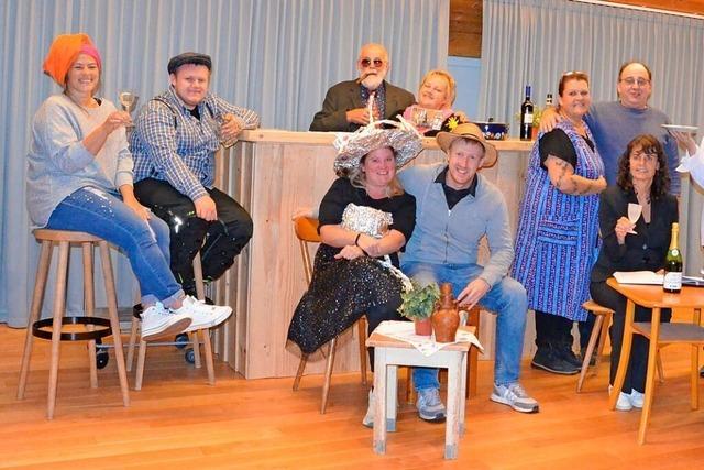 Theatergruppe aus Friedenweiler probt eifrig frs neue Stck