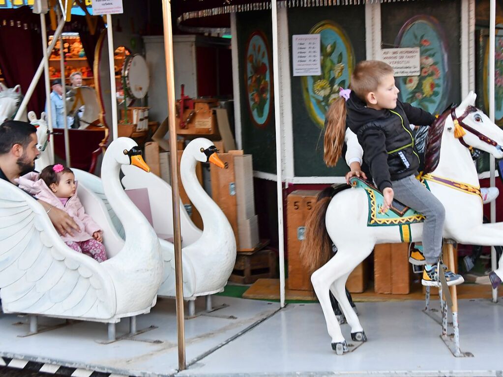 Impressionen von der 554. Basler Herbstmesse