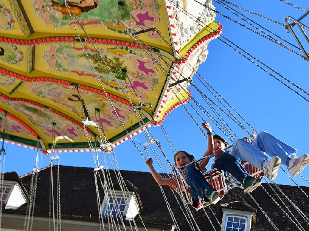 Impressionen von der 554. Basler Herbstmesse