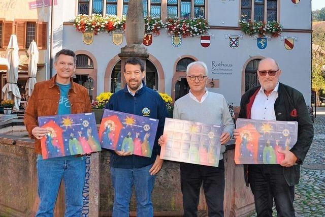 Lions Club Bad Krozingen-Staufen verkauft 3500 Adventskalender fr Hilfsorganisationen