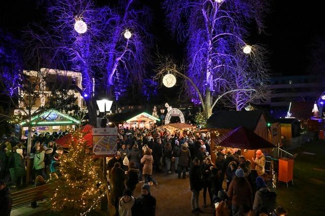 Freiburger Weihnachtsmarkt hat erstmals auch am Totensonntag geffnet